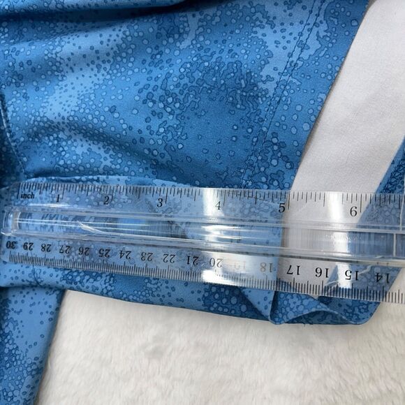 Columbia PFG Womens Tidal Sands II Shorts Blue Zip Pockets Sz Small 5” UPF 50 - Picture 9 of 11